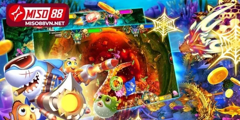 Bắn cá miso88 hấp dẫn 
