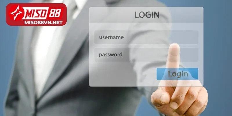 Thao tác đăng nhập Miso88