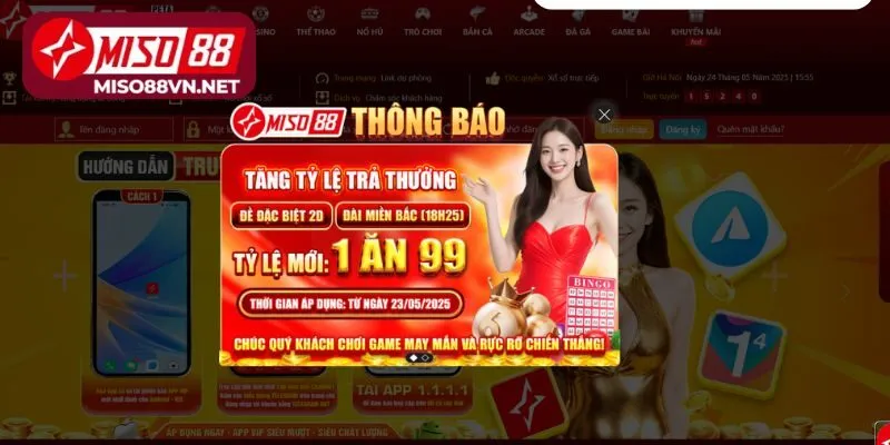 Tổng quan về nhà cái Miso88
